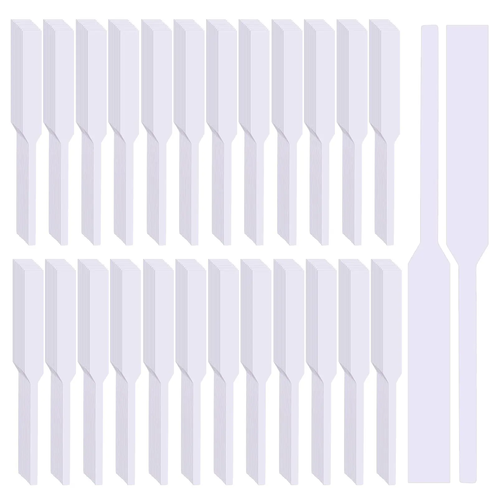 Perfume Scent Test Strips Disposable White Blotter Fragrance Strips Paper Sample Tester Strips for Aromatherapy Testing