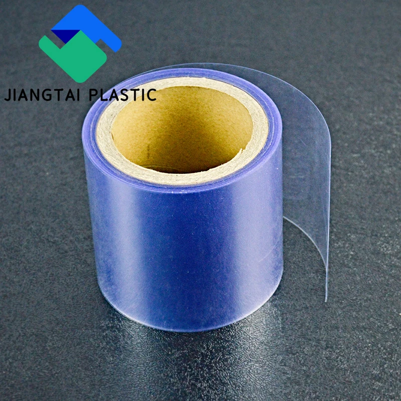 Jiangtai Thermoforming transparent hard 500 micron pvc film roll