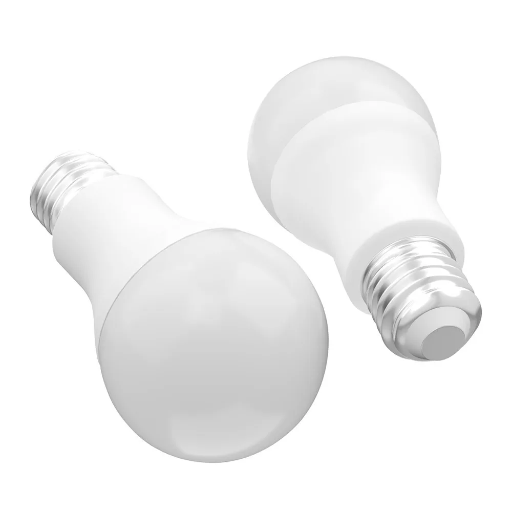 Threaded type 110-220V 10W15W WiFi/ZigBee Tuya Dimmable E27 wide voltage light bulb RGBCW smart light bulb