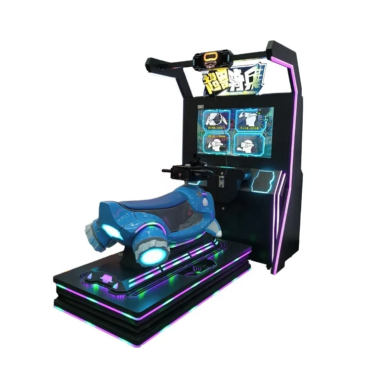 Single Player Vr Simulator Virtual Reality Theme Park Indoor Racing Game Machine