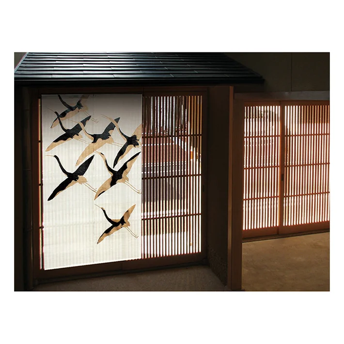 Япония хлопчатобумажная льняная ткань от производителя шторы для кровати