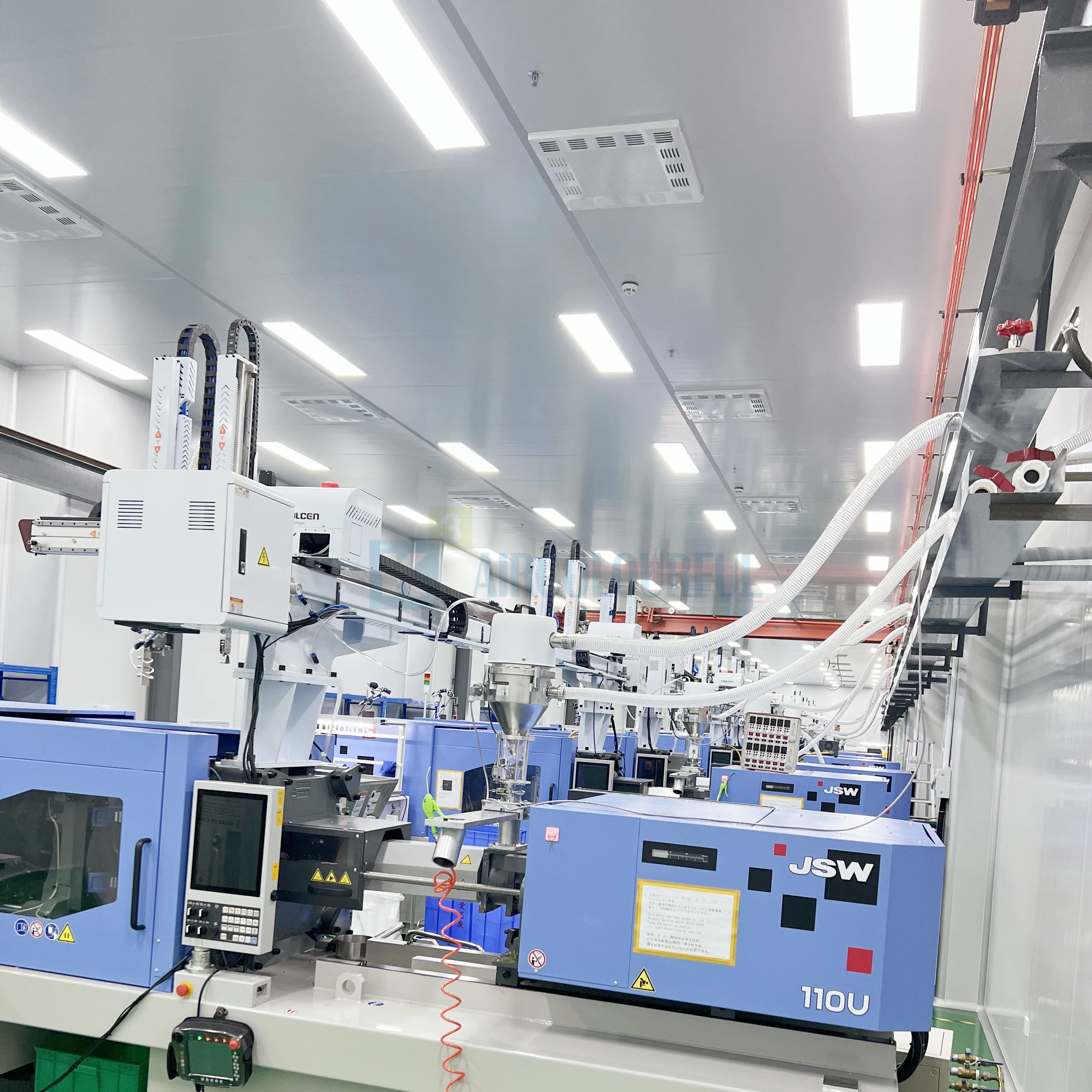 New Design Sandwich Panel Battery Clean Drying Room Workshop ISO Class8 Low Humidity Clean Room