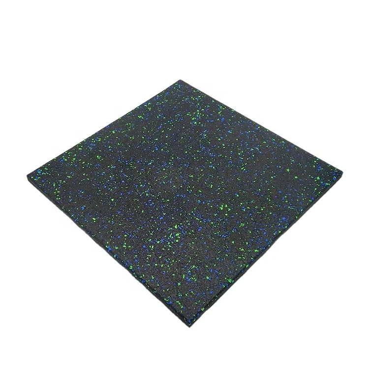 Gym high density anti slip Rubber Gym Floor Tile fitness mats rolls