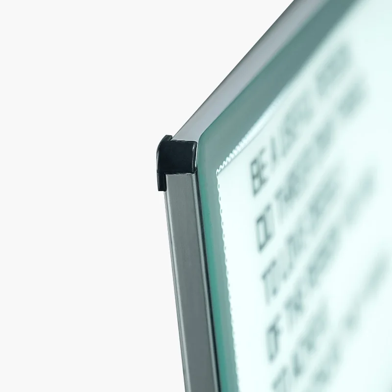 vertical led advertising light box ad led poster frame for restaurant cinema a frame with handle