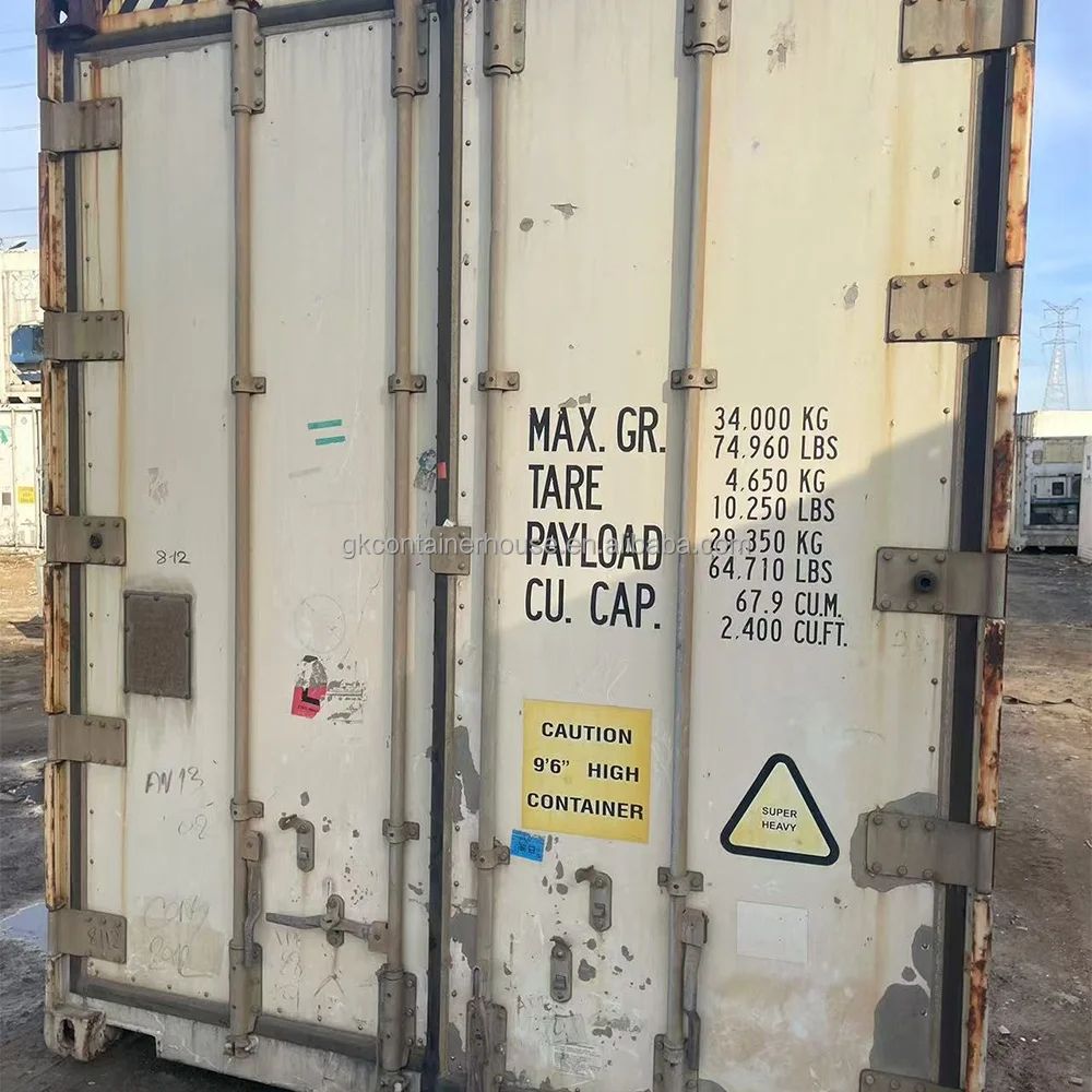 Cheap Transportation 40ft High Cube Used Reefer Shipping Container For Sale