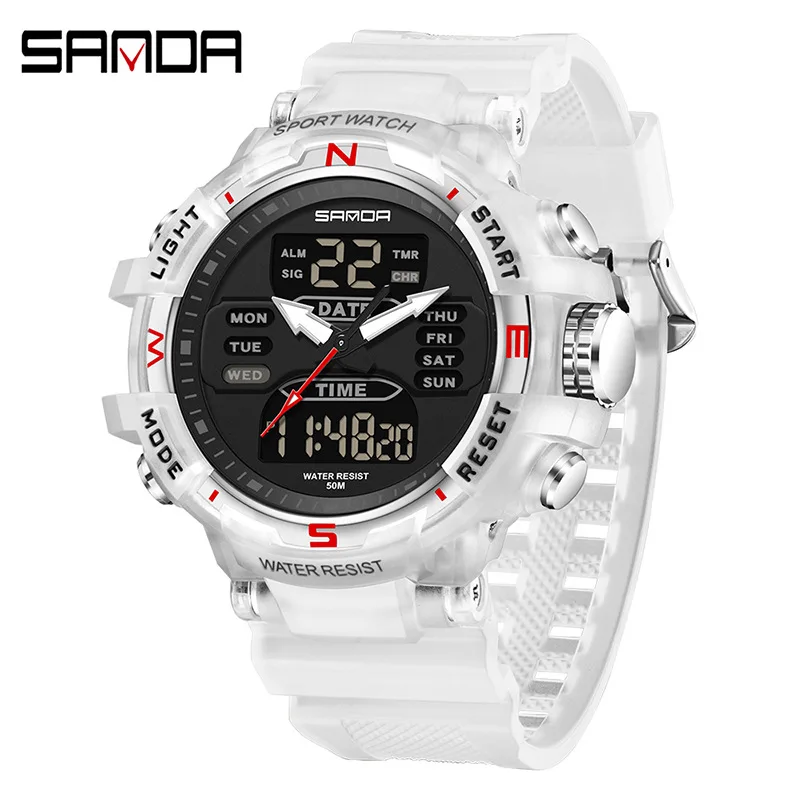 Electronic Watches for Men G-Style Military Men Digital Shock Sports Watches Waterproof Wristwatch Mens 2024