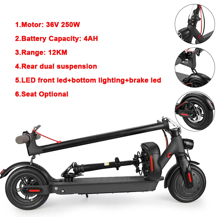 Electric scooter 36v 350w Powerful cheap electric scooter for adults