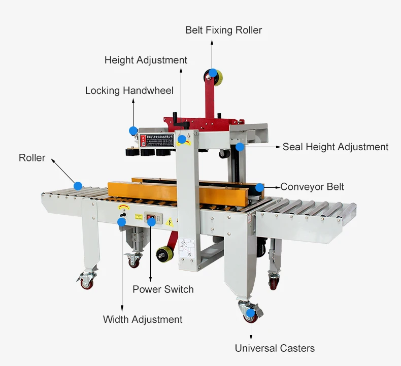 Best Selling Carton Corrugated Box Automatic Folding Sealing And Strapping Machines Line