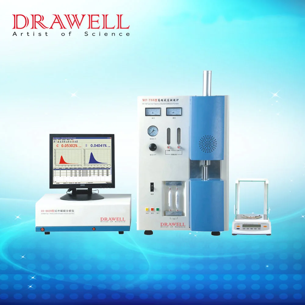 DW-CS-8820 High Frequency Lab Steel Material Analyzer Carbon Sulfur Element Infrared Carbon Sulfur Analyzer