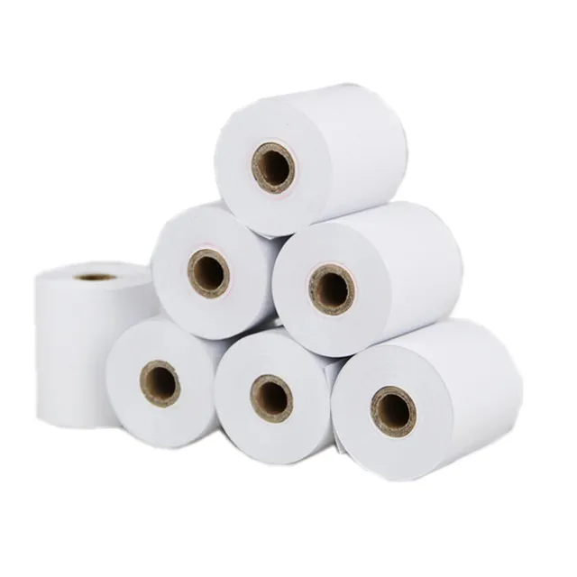 Factory direct 80mmx70mm label thermal paper a6 thermal paper roll 57 x 40 thermal paper roll