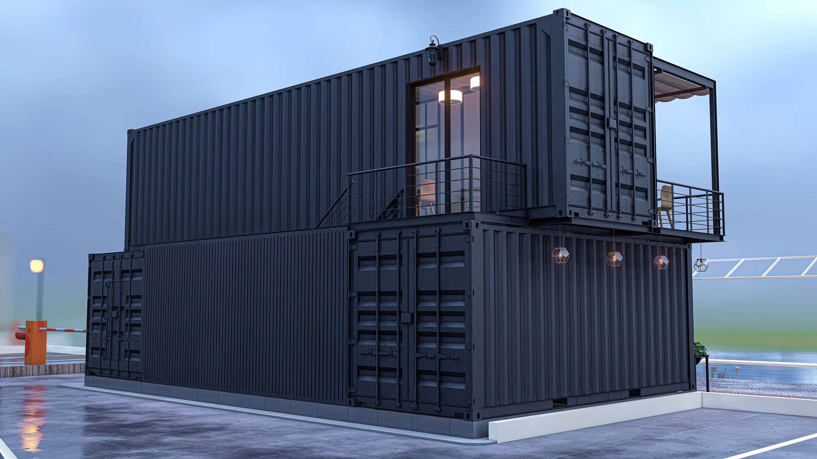 2021 Special hot selling 40 foot container prefab homes houses for sale on line