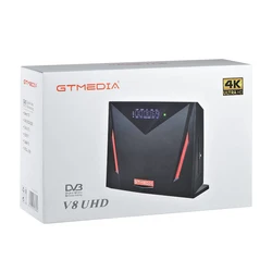 2021 новейшая модель GTMEDIA V8 UHD 4K FTA цифровой спутниковый приемник со слотом для карт CA DVB S2/T2/C поддержка IPTV youtube