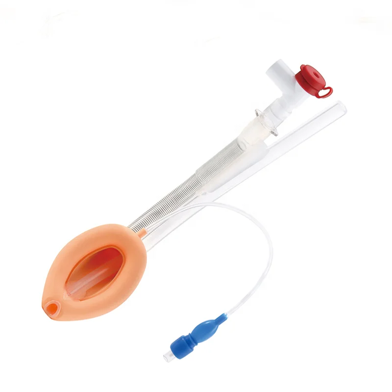 China manufacturer disposable medical silicone double lumen laryngeal mask airway