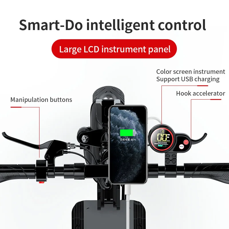 SEALUP Q9 ELECTRIC SCOOTER FOR ADULTS WITH 400W MOTOR UP TO 30MPH & 45 MILES-8' SOLID TIRES SCOOTER WITH SEAT & DUAL BRAKING