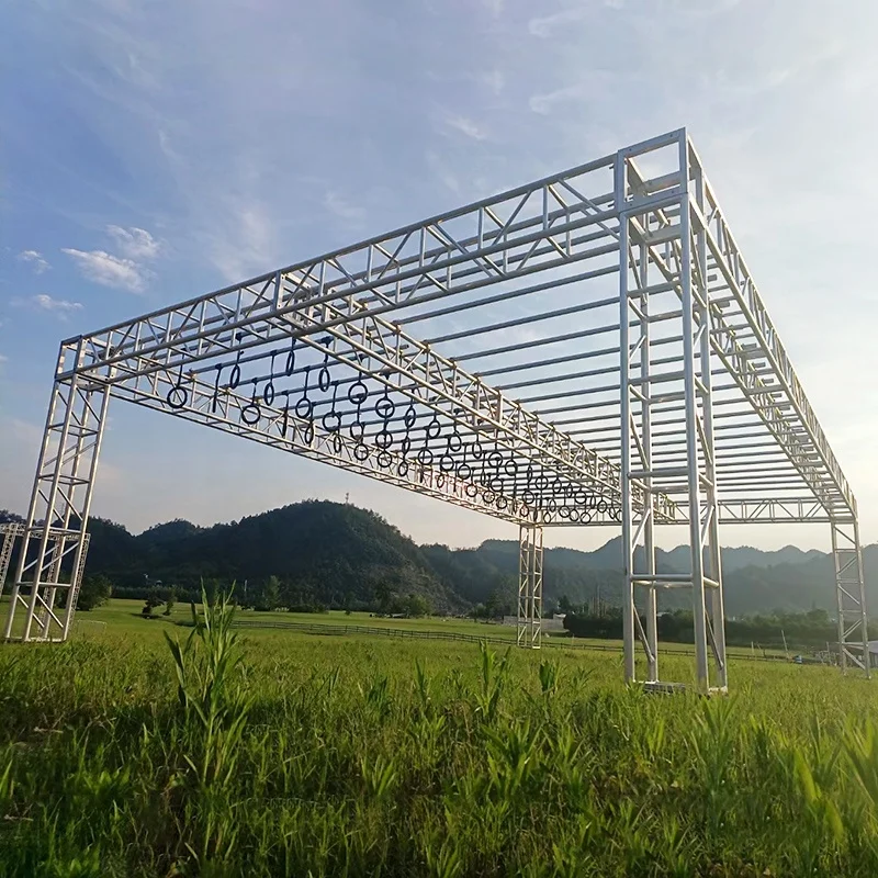 Car Exhibition Stage Lighting Bolt Truss Frame Structure Aluminum Light Truss