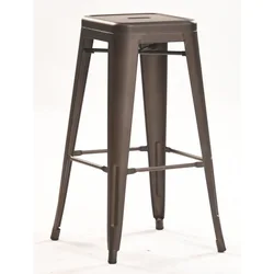 Tabouret de bar antique metal dining chair vintage kitchen bar chair industrial tolixs bar counter stool