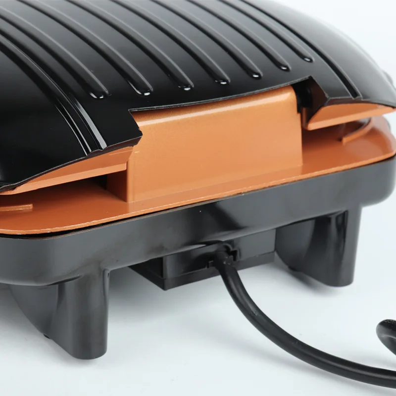 New Design Mini Multi-Function Electric Double Baking Pizza Pan Snack Sandwich Press Maker BBQ Grills