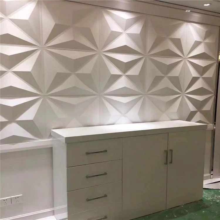 PVC colorful plastic ceiling tiles 3d wall paper panel durable wall art decor panel