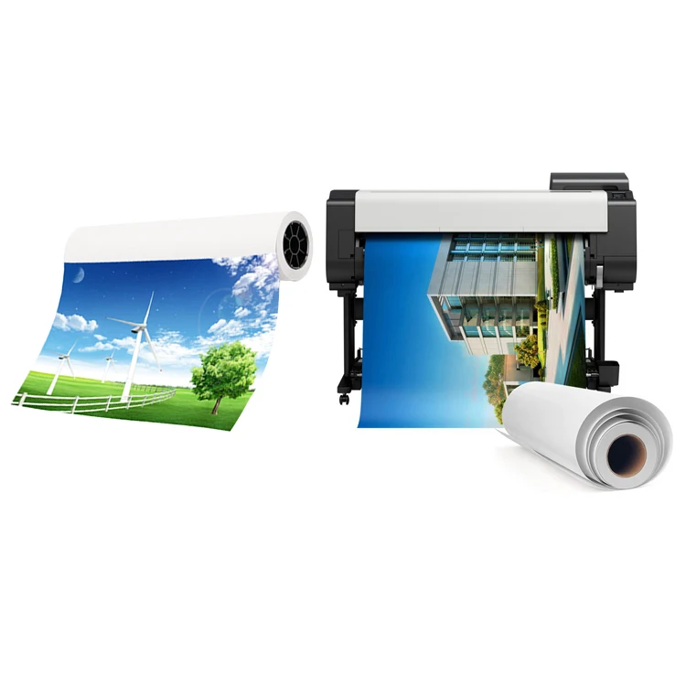 IMATEC Inkjet 260gsm Papel Fotografico Silky Photo Paper Roll