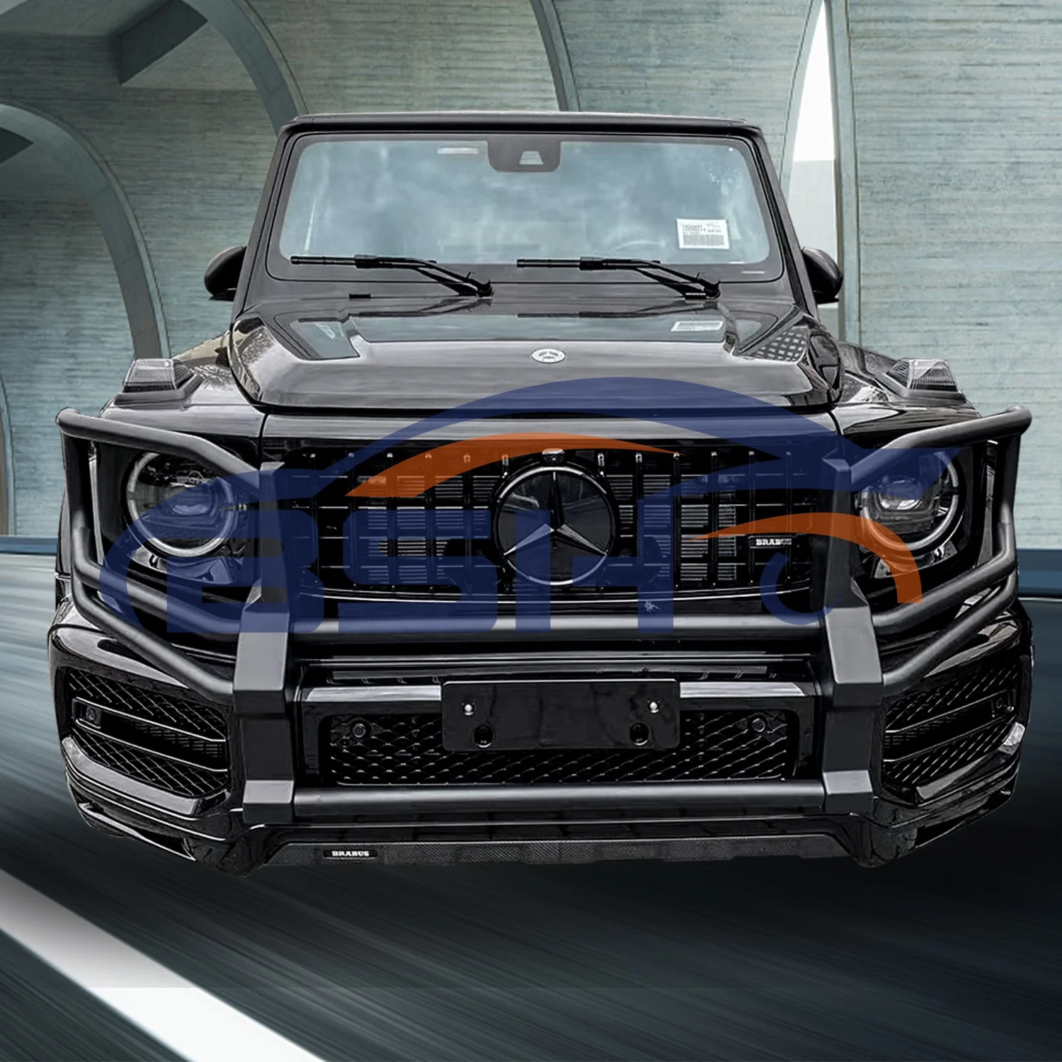 Детали для кузова автомобиля BRS защита переднего бампера BENZ W463 G63 2019 +