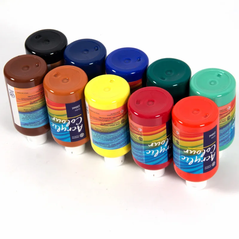 Tube Acrylic Paints for Artist Colors 120 Ml Painting OEM Loose Sets Packaging City Paper PCS Origin Sight Type Product