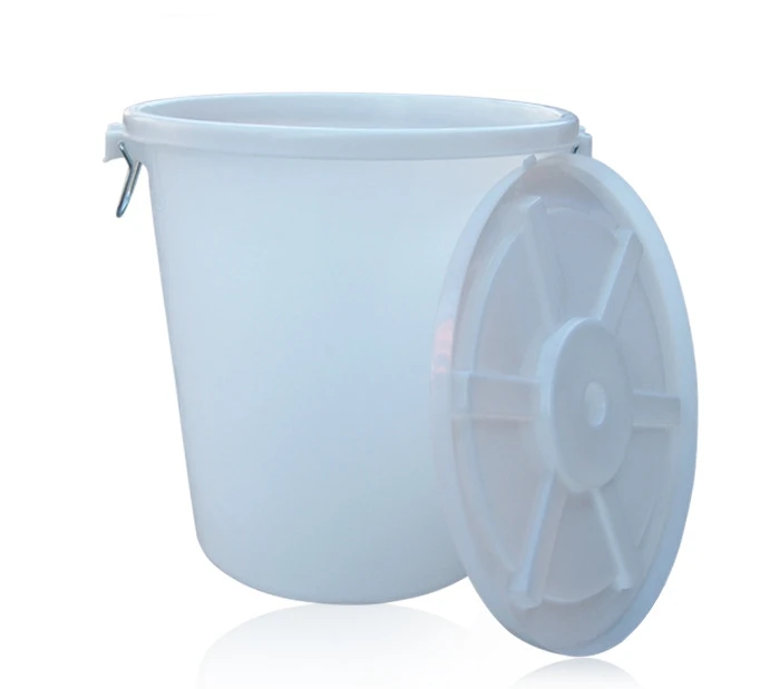 200L HDPE Plastic Bucket with Handle and Lid Multiple Models for Kitchen Garden storage Durable Drums Pails & Barrels