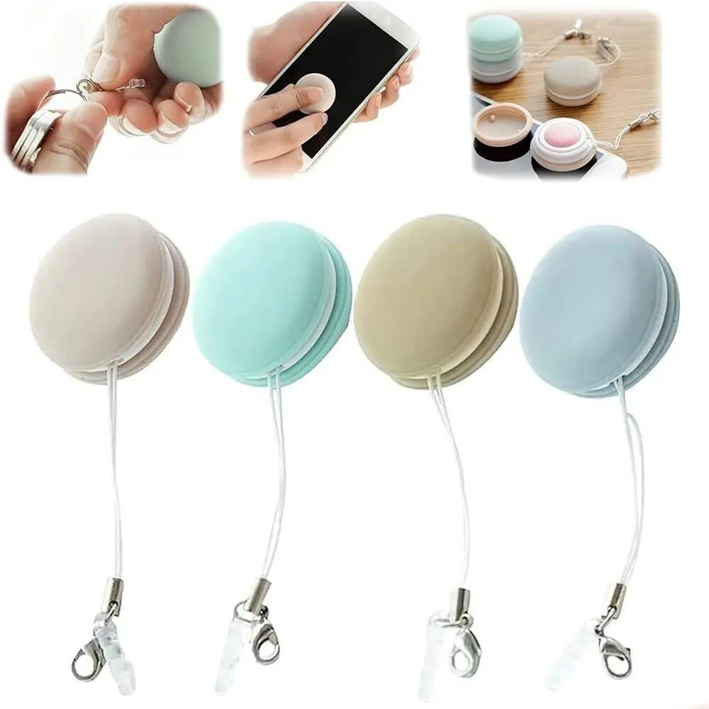 Phone Screen Lens Wipe Glasses Cleaner Cute Candy Color Shape Cleaning Tool