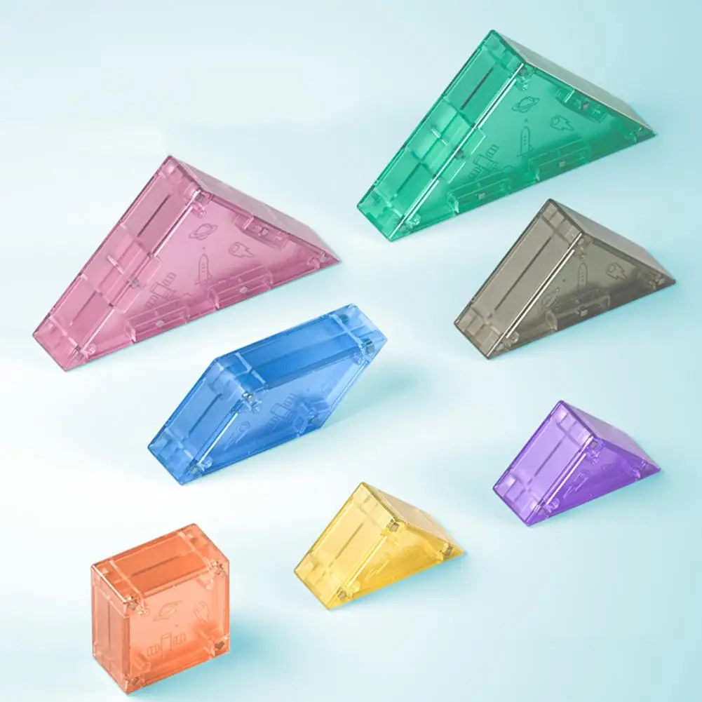 Qiyi Colorful 3d Magnetic Tangram Jigsaw Toys Logical Thinking Training Drawing Board Puzzle Games For Children