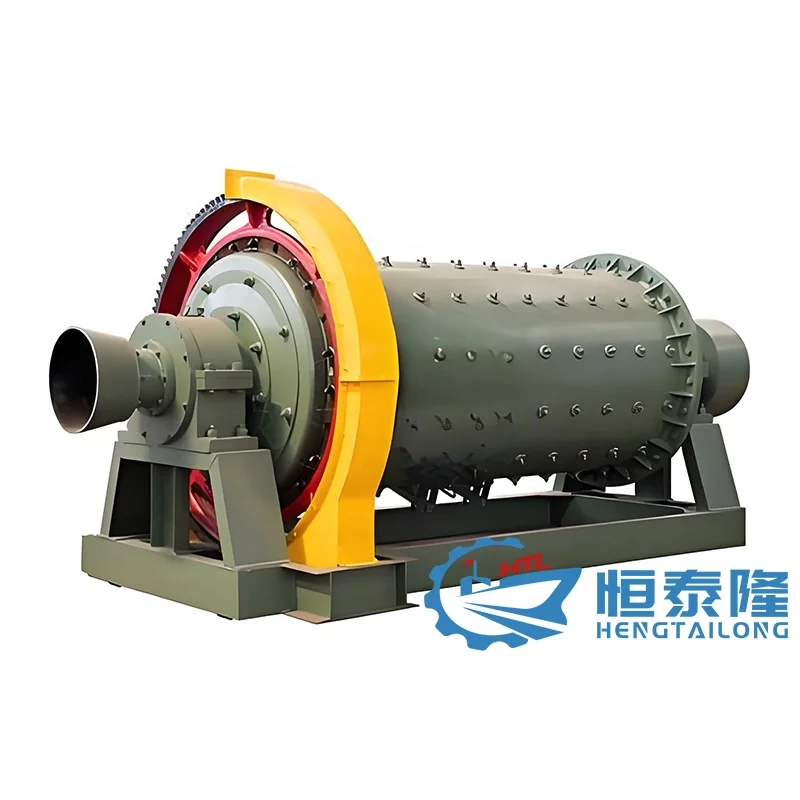 high energy industrial wet dry type ball mill grinding machine with diesel engine