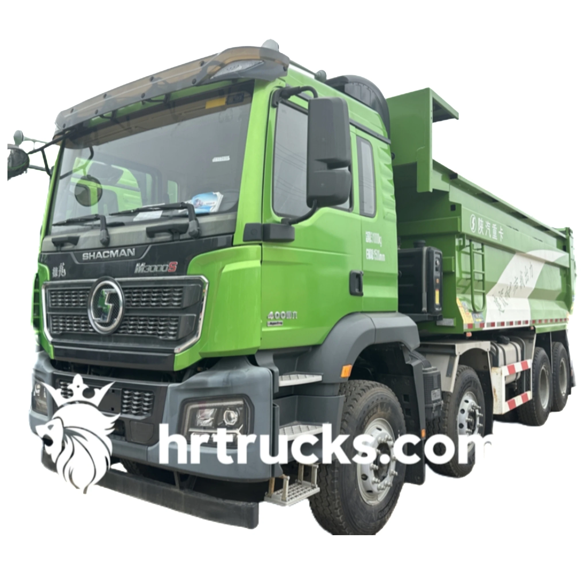Used Shacman 8x4 Diesel Fuel Dump Truck Manual Transmission Left Hand Drive Euro 3 Emission Standard Weichai Engine 6x4/8x4
