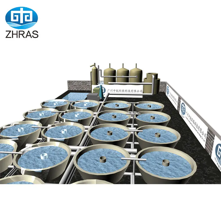 aquaculture equipment indoor outdoor industrial fish farm system fish farming ras recirculating aquaculture system