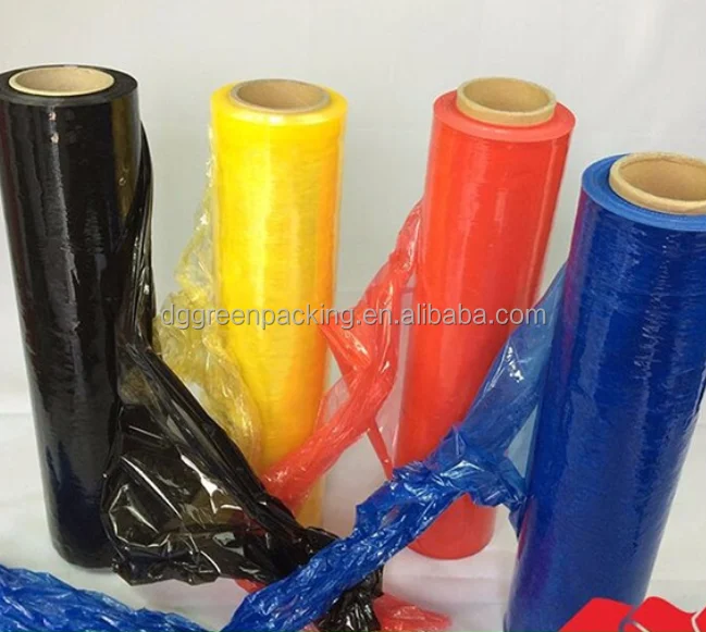 PE Hand and Machine Use Pallet Stretch Film for Pack Customize Colored Roll Lldpe Wrap