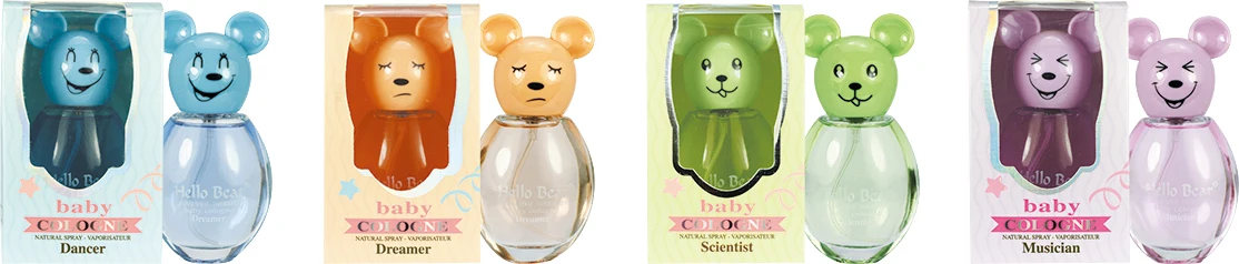 Yozzi Special fragrantAnimal Shape for kids skin carebaby girls perfumesweet perfume for baby