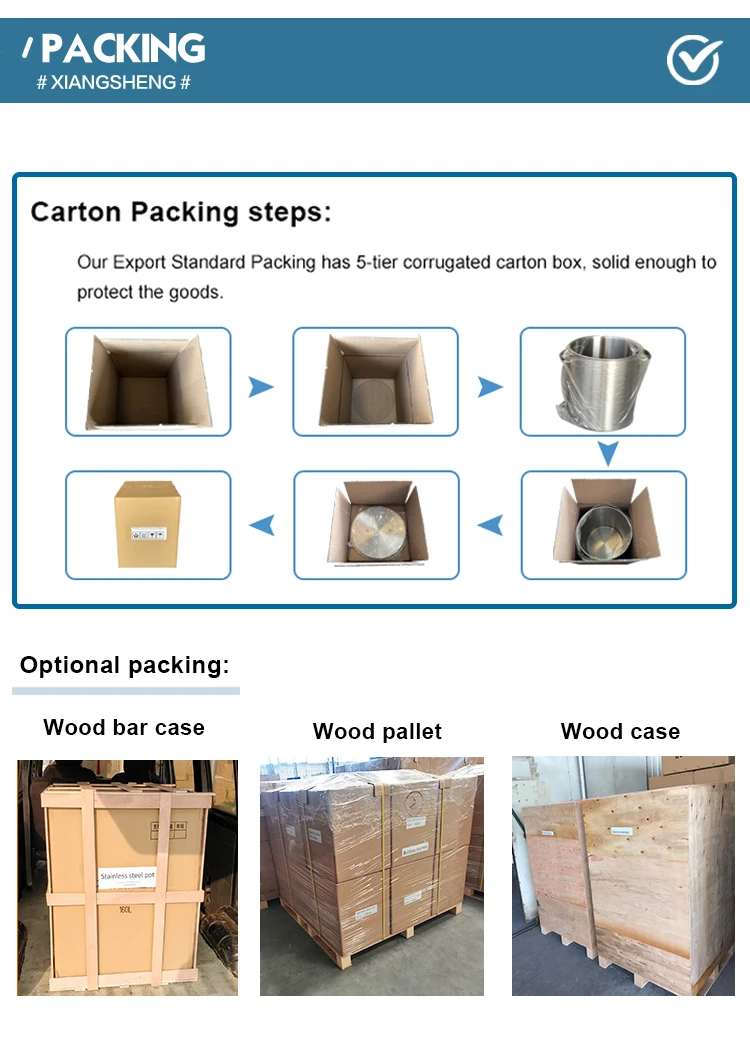 OEM high polished storage wine water metal beer pail bucket barrel stainless steel ice bucket