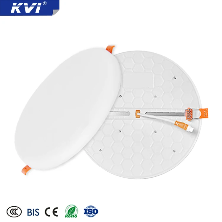 LED Trimless Panel Light Popular Aluminum Round Lighting and Circuitry Design Office led backlight