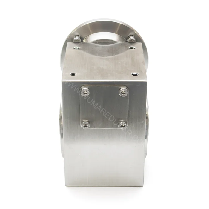 New Product Gearboxes Stainless Steel Reduction Worm Gear Reducer Stepper Motor Gearboxes