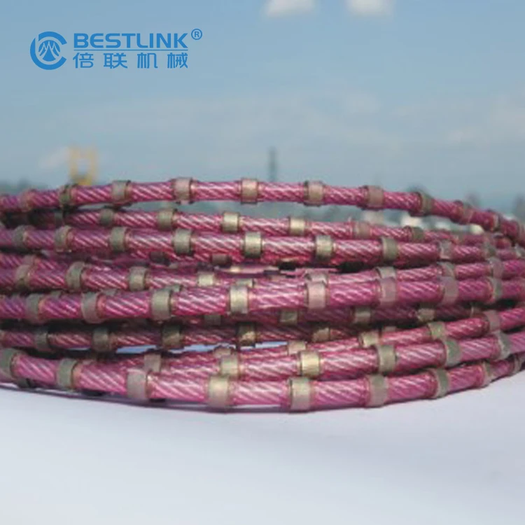Professional black 7.2mm cutter diamond wire saw bead with CE certificate