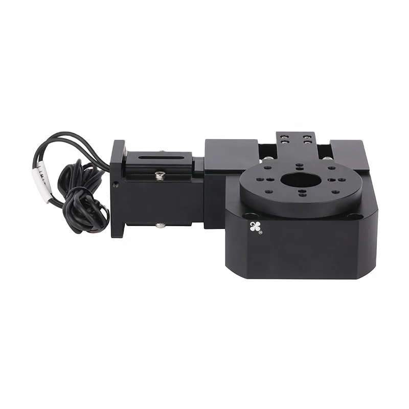 C&K High Precision JMR 60*60mm  Automatic Rotation Stage Linear Guide Electric Sliding Table Motorized Stage Rotary Stage
