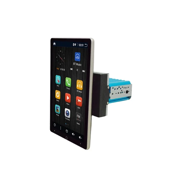 Автомобильная Мультимедийная система, 1DIN, 10,1 дюйма, PX6, android 10, DVD, FM, AM, RDS, Wi-Fi, 4 ГБ, 64 Гб ПЗУ, gps-навигация, BT видео