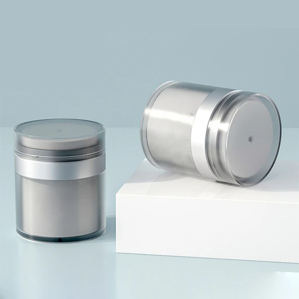 2022 new arrival cosmetic packaging 15g 30g 50g luxury acrylic plastic skin care airless lotion cream pump jar