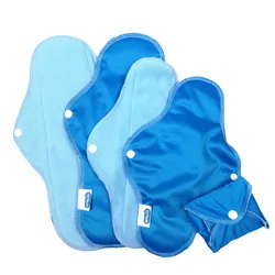 Hot pad cotton inner washable cloth menstrual pads and sanitary pad lady sanitary napkin