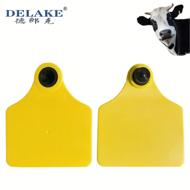 Delake квадратная катушка антенны Rfid коровы уха бирка 106 UHF 860-960 МГц электронная Ушная с считывателем
