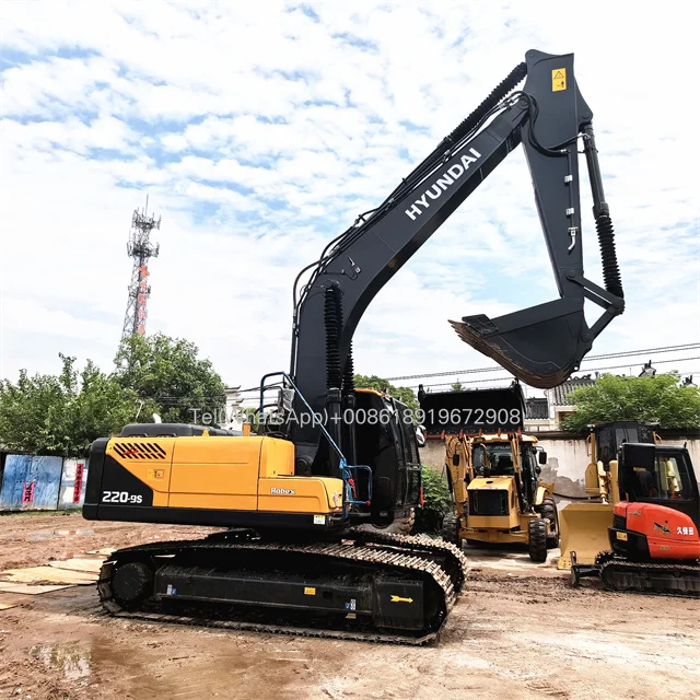 hyundai 220lc-9s excavator hyundai 220-9s for sale in china used hyundai 220lc excavator for sale