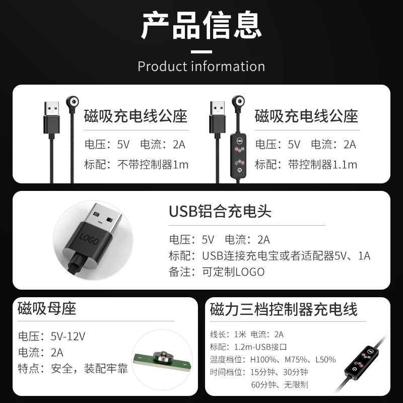 
Thin Round 2 Pin Male SMT PCB Connector For USB Cable,Magnetic Connector Female And Male Pogo Pin Charging 