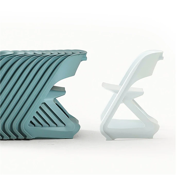 Modern design garden patio swimming backrest armchair leisure outdoor and indoor plastic dining