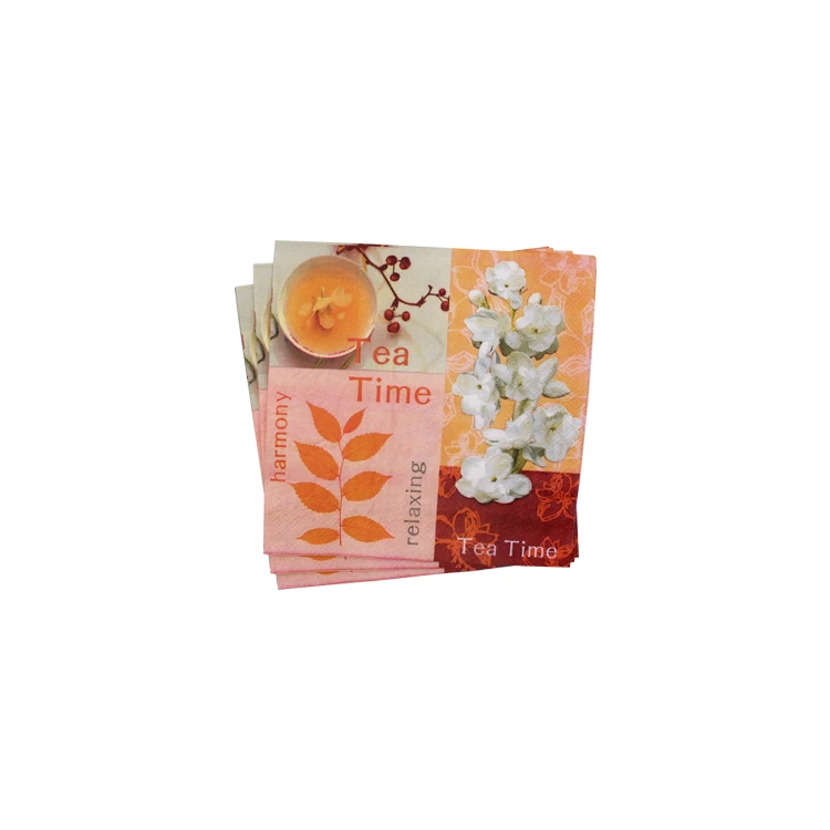 20 count Heart shape decoupage paper napkin for sale