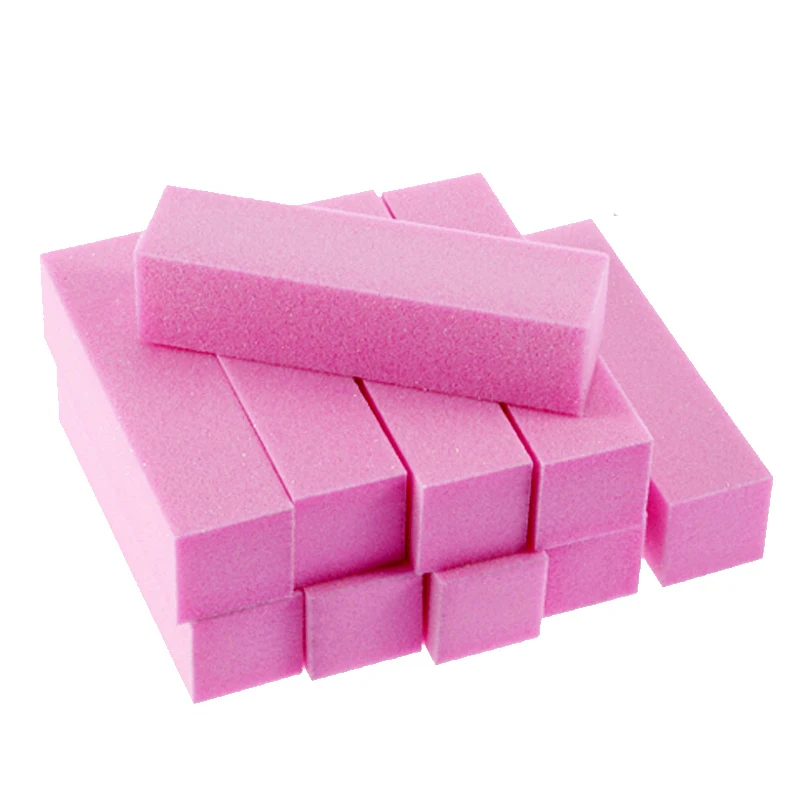 OEM низкая цена одноразовые буферный блок 4-сторонние частная этикетка для ногтей буферный блок отделан эластичным губчатым материалом блок