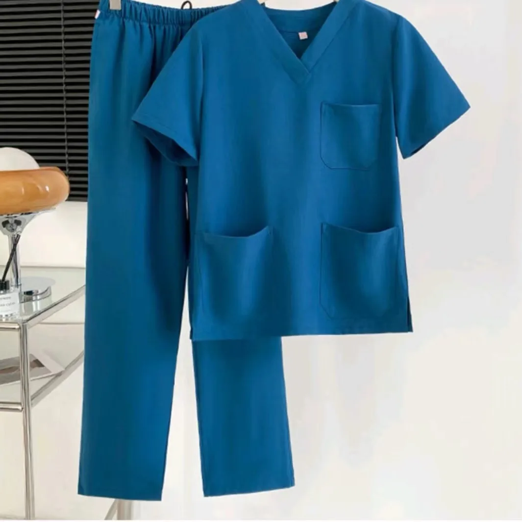 Wholesale High Quality New Style Nurse Uniform Custom Logo nursing clothes Scrubs Uniforms Sets Nursing Uniforms