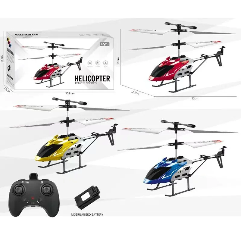 The new 3.5 pass alloy remote control helicopter USB charging with light remote control aircraft toy manufacturers direct supply