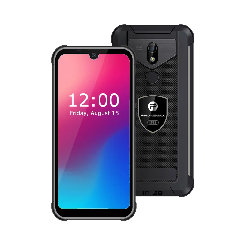 Нет бренда IP68 водонепроницаемый прочный смартфон 6 дюймов сенсорный экран android 10 0 face ID OEM Лидер продаж